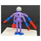 MEGO Micronauts Antron - Purple 6-Limb Alien with Interchangeable Weapons