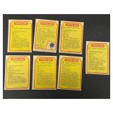 Star File Official Business 7-Card Set - Leia, Fett, Lando Calrissian, Luke Skywalker, Yoda, Han Solo & Darth Vader