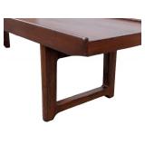 Mellemstrands Trevareindustri Bruksbo Modell Rosewood Mid-Century Bench