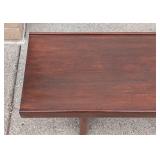 Mellemstrands Trevareindustri Bruksbo Modell Rosewood Mid-Century Bench