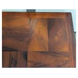 Vintage Mid Century Modern HEGGEN Rosewood Parquet Table