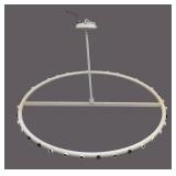 Vintage Alvin Lustig Ring Chandelier