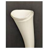 Mid Century Modern Murano Art Glass Stretched Art Glass Vase