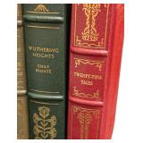 Four Collectible Vintage Franklin Mint Leather Bound Books: The Portrait of a Lady; The Yearling; Wuthering Heights; Twenty-Two Tales