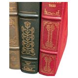 Four Collectible Vintage Franklin Mint Leather Bound Books: The Portrait of a Lady; The Yearling; Wuthering Heights; Twenty-Two Tales