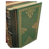 Four Collectible Vintage Franklin Mint Leather Bound Books: The Portrait of a Lady; The Yearling; Wuthering Heights; Twenty-Two Tales
