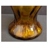 Mid Century Empoli Italian Art Glass Genie Bottle Decanter