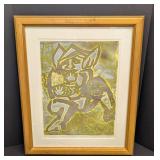 Sarah Burnham Mertz Andean Animal Caretaker Framed Print