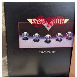 Aerosmith Vinyl LP Collection - Debut, Rocks, Toys in the Attic, Draw the Line, Dream On Cover
