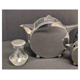Vintage Art Deco Tea Set with Salt & Pepper Shakers
