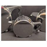 Vintage Art Deco Tea Set with Salt & Pepper Shakers