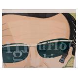 Alex Katz Self-Portrait - Framed & Signed
