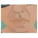 Alex Katz Self-Portrait - Framed & Signed