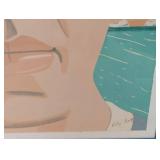Alex Katz Self-Portrait - Framed & Signed