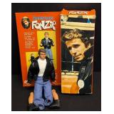 Vintage Fonzie 8-Inch Action Figure - Happy Days, Moving Arm (No. 63000)