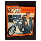 Vintage Fonzie 8-Inch Action Figure - Happy Days, Moving Arm (No. 63000)