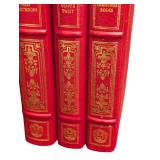 Four Collectible Vintage Franklin Library Leather Bound Books Dickens 4-Book Set: David Copperfield, Great Expectations, Oliver Twist, Christmas Books