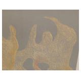 Mark Tobey The Awakening Dawn Limited Edition Print 128/150 Framed