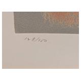 Mark Tobey The Awakening Dawn Limited Edition Print 128/150 Framed