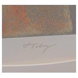 Mark Tobey The Awakening Dawn Limited Edition Print 128/150 Framed