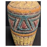 Vintage Italian Ceramic Vase - Hairline Crack on Lip