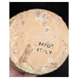 Vintage Italian Ceramic Vase - Hairline Crack on Lip