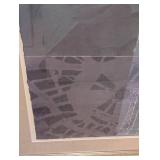 Vintage Robert Rauschenberg Statue of Liberty Print - Framed