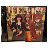 Record Albums; Heart Dreamboat Annie & Little Queen & Heart Magazine