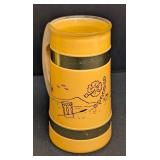 Set of Four Vintage Benner Siesta Ware Barrel Tiki Mugs with Wooden Handles
