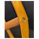 Vintage Mid Century Bentwood Teardrop Plant Hanger