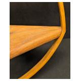 Vintage Mid Century Bentwood Teardrop Plant Hanger