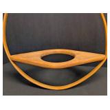 Vintage Mid Century Bentwood Teardrop Plant Hanger