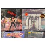 Judas Priest Vinyl Records (Lot of 10) - 12-in LP Collection
