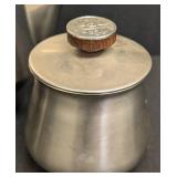 International Stainless Decorator Tea Set - 3-Piece Vintage Japan 18/8