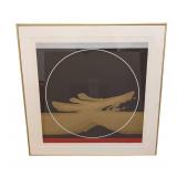 Thomas W. Benton Untitled Print - Signed, 51/100 Edition, Framed