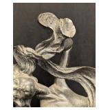 Vintage Resin Lady Sculpture - Small Chip
