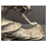 Vintage Resin Lady Sculpture - Small Chip