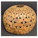 Vintage Mid Century Boho Chic Nature Seashell Lampshade