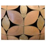 Vintage Mid Century Boho Chic Nature Seashell Lampshade