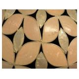 Vintage Mid Century Boho Chic Nature Seashell Lampshade