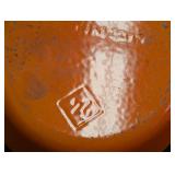Le Creuset 9.5-inch Orange Enamel Cast Iron Frying Pan