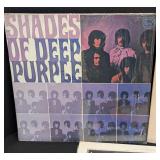 Three Deep Purple Records - Shades of Deep Purple, Come Taste the Band, The Best of Deep Purple