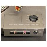 Sony PS-X7 Direct Drive Stereo Turntable System - Powers On, Needs Repair