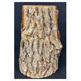 Tim Quinn Graphics - 2 Hand-Carved Wood Faces on Logs