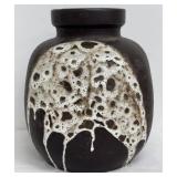 Vintage Lapid Hand-Painted Vase - Made in Israel, Model 181