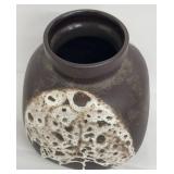 Vintage Lapid Hand-Painted Vase - Made in Israel, Model 181
