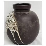 Vintage Lapid Hand-Painted Vase - Made in Israel, Model 181