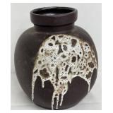 Vintage Lapid Hand-Painted Vase - Made in Israel, Model 181