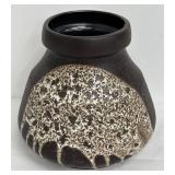 Vintage Lapid Hand-Painted Vase - Made in Israel