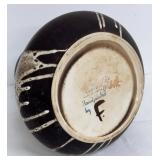 Vintage Lapid Hand-Painted Vase - Made in Israel